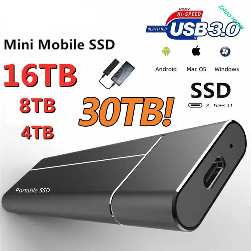 Mini Disco Duro SSD Portátil